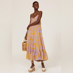 Rhode Josephine Abstract Midi Dress